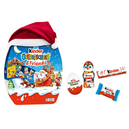 Artikelbild 19 für kinder Überraschung & Friends Adventskalender Schokolade 29 St./370,0 g, Artikelnummer 384218