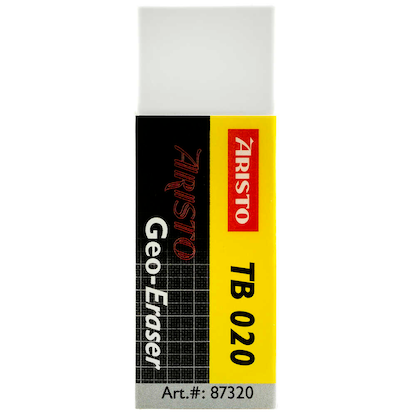 Artikelbild 21 für ARISTO Radiergummi Geo TB020 gelb/weiß, 1 St., Artikelnummer 713448