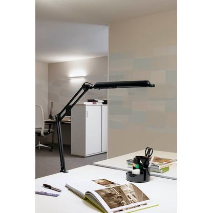 Artikelbild 2 für MAUL MAULatlantic Schreibtischlampe schwarz 6 W mit Tischklemme, Artikelnummer 301499