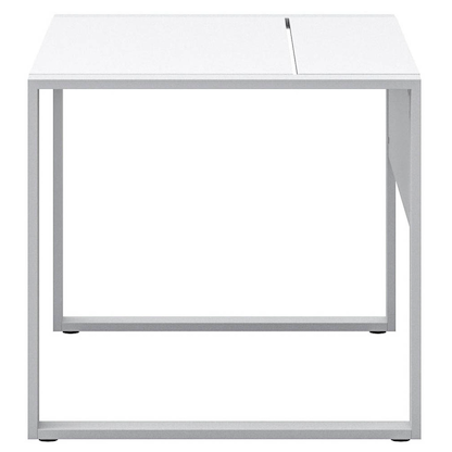 Artikelbild 9 für röhr direct.office Schreibtisch weiß rechteckig, Kufen-Gestell weiß 120,0 x 80,0 cm, Artikelnummer 460802