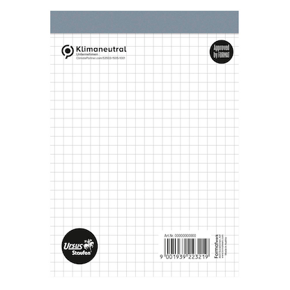 Artikelbild für 10 Ursus Notizblöcke DIN A6 kariert, Artikelnummer 190553