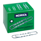 Artikelbild 1 für ALCO Aktenklammern NORICA silber galvanisiert, 100 St., Artikelnummer 820593