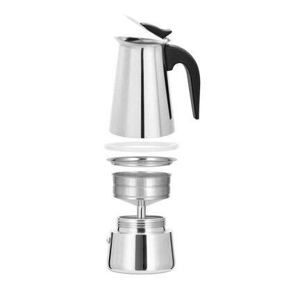 Artikelbild 2 für xavax® Espressokocher silber, 4 Tassen, Artikelnummer 275812