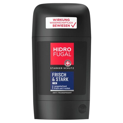 Artikelbild 16 für HIDROFUGAL MEN FRISCH & STARK Deo-Stick 50,0 ml, Artikelnummer 580066
