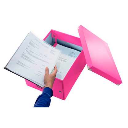 Artikelbild 5 für AKTION: LEITZ Click & Store Aufbewahrungsbox 16,7 l pink 28,1 x 36,9 x 20,0 cm mit Prämie nach Registrierung, Artikelnummer 127381