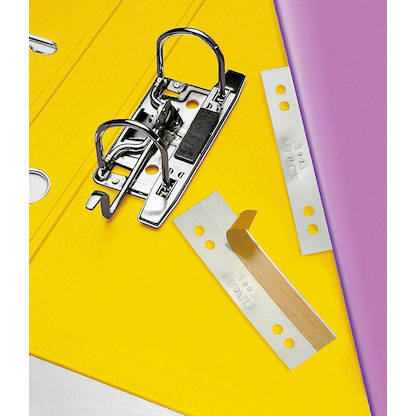 Artikelbild 5 für 50 VELOFLEX Heftstreifen, selbstklebend HEFTFIX® 50er transparent Kunststoff, Artikelnummer 494591