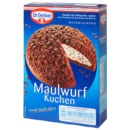 Artikelbild 2 für Dr. Oetker Maulwurf Kuchen Backmischung 435,0 g, Artikelnummer 195703