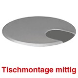 Artikelbild 1 für Kerkmann Move 1 Kabeldurchführung 6,0 cm silber, Artikelnummer 852564
