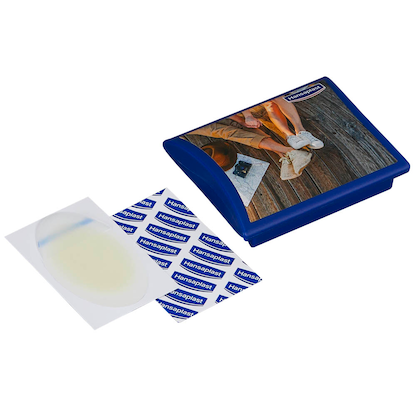 Artikelbild 2 für Hansaplast Blasenpflaster L 587360 transparent 5,8 x 3,4 cm, 5 St., Artikelnummer 148599