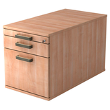 Artikelbild 1 für HAMMERBACHER TC20 Rollcontainer nussbaum 3 Auszüge 42,8 x 80,0 x 51,2 cm, Artikelnummer 860751