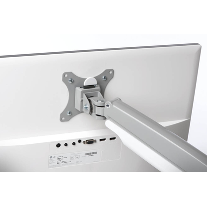 Artikelbild 7 für Kensington Monitor-Halterung SmartFit One-Touch K55471EU grau für 2 Monitore, Tischklemme, Tischbohrung, Artikelnummer 874300