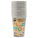 Artikelbild 1 für 15 PROnappe Einweg-Kaffeebecher 200,0 ml, Artikelnummer 346316