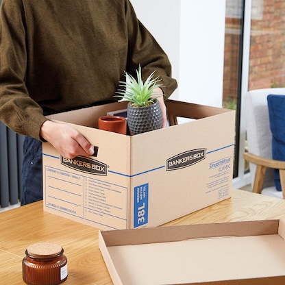 Artikelbild 9 für 10 Bankers Box Umzugskartons SmoothMove Umzugsbox 47,0 x 33,5 x 27,0 cm, Artikelnummer 539139