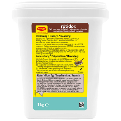 Artikelbild 3 für Maggi® Rôtidor Fleisch Gewürzmischung, 1,0 kg, Artikelnummer 691087
