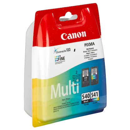 Artikelbild 2 für Canon PG-540 + CL-541 schwarz, color Druckköpfe, 2er-Set, Artikelnummer 706234