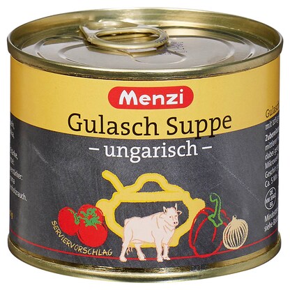 Artikelbild 3 für Menzi ungarische Gulasch Suppe Eintopf 5x 200,0 ml, Artikelnummer 179024