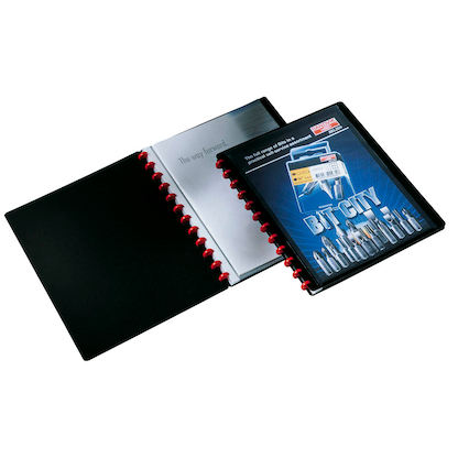 Artikelbild für DURABLE Ringmappe DURALOOK® EASY PLUS schwarz, Artikelnummer 465403