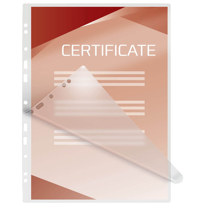 Artikelbild 3 für 100 GBC Laminierfolien glänzend für A4 75 micron Universal-Lochung, Artikelnummer 492193