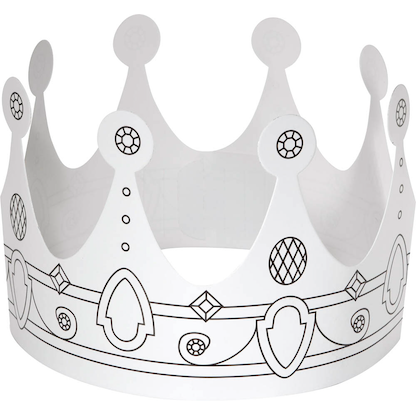 Artikelbild 2 für folia Bastelset Kindermasken weiß, Artikelnummer 478962