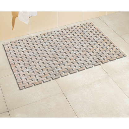 Artikelbild 3 für WENKO Badematte Bamboo weiß 50,0 x 80,0 cm, Artikelnummer 809027