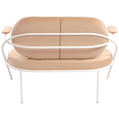 Artikelbild 4 für meet powered by PAPERFLOW 2-Sitzer Sofa SATURNE elfenbein weiß Stoff, 1 St., Artikelnummer 231369