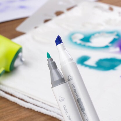 Artikelbild 4 für sax design Airbrush-Stifte farbsortiert, 12 St., Artikelnummer 350068