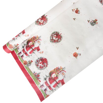 Artikelbild 2 für PAPSTAR Tischdecke HoHoHo 86411 mehrfarbig 1,2 x 6,0 m, Artikelnummer 313177