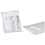 Artikelbild 1 für 50 Laurel Heftstreifen EASY CLIP Abheftstreifen weiß Kunststoff, Artikelnummer 620829