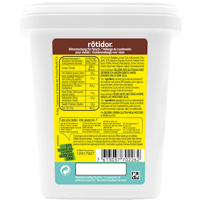 Artikelbild 4 für Maggi® Rôtidor Fleisch Gewürzmischung, 1,0 kg, Artikelnummer 691087