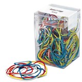 Artikelbild 1 für office discount Gummiringe farbsortiert 100,0 g, Artikelnummer 617845