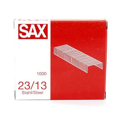 Sax Heftklammern Verkupfert – 1000 Stück, Format 24/6