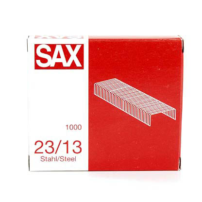 Artikelbild 15 für 1.000 sax design Heftklammern 23/13, Artikelnummer 390120