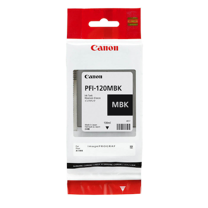Artikelbild 2 für Canon PFI-120 MBK mattschwarz Druckerpatrone, Artikelnummer 909566