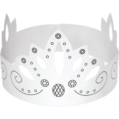 Artikelbild 3 für folia Bastelset Kindermasken weiß, Artikelnummer 478962