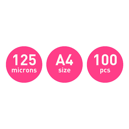Artikelbild 9 für 100 LEITZ Laminierfolien glänzend für A4 125 micron selbstklebender Rücken, Artikelnummer 394522