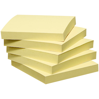 Artikelbild 2 für Post-it® Recycling Notes Haftnotizen 654-1T gelb, 16 Blöcke, Artikelnummer 212464