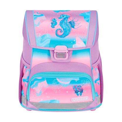 Artikelbild 2 für herlitz Schulranzen-Set Loop Plus Ocean Lights Kunstfaser grün, Artikelnummer 556349