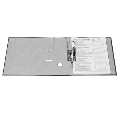 Artikelbild 6 für AKTION: 10 LEITZ 1080 Ordner schwarz marmoriert Karton 8,0 cm DIN A4, Artikelnummer 634248