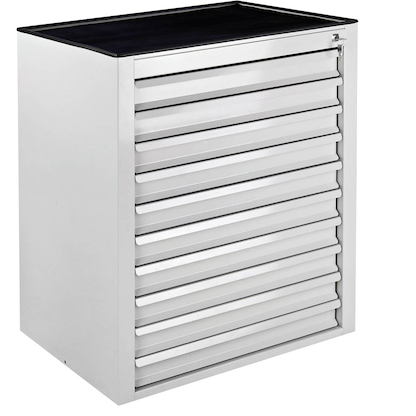 Artikelbild 2 für ADB MAMMUT MAXI Schubladenschrank lichtgrau 10 Schubladen 71,0 x 55,0 x 90,0 cm, Artikelnummer 675020