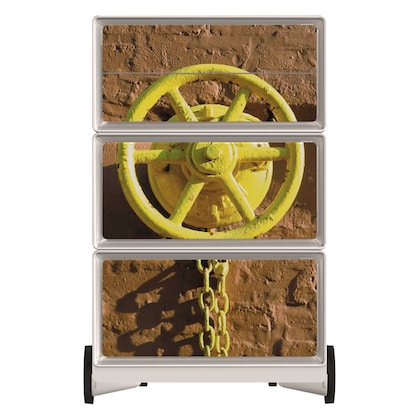 Artikelbild 3 für PAPERFLOW easyBox Industrial Rollcontainer weiß, bunt 4 Auszüge 39,0 x 43,6 x 64,2 cm, Artikelnummer 214949