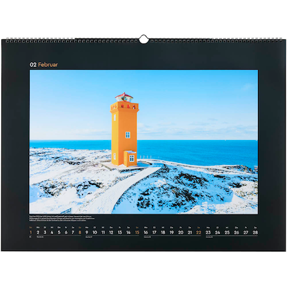 Artikelbild 3 für KUNTH Monats-Wandkalender Leuchttürme 2026, Artikelnummer 575919