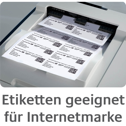 Artikelbild 6 für 250 AVERY Zweckform Folien-Versandetiketten J4722-25 transparent 96,0 x 50,8 mm, Artikelnummer 345322