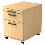 Artikelbild 1 für HAMMERBACHER AC20 SG Rollcontainer ahorn 3 Auszüge 42,8 x 58,0 x 59,0 cm, Artikelnummer 863934