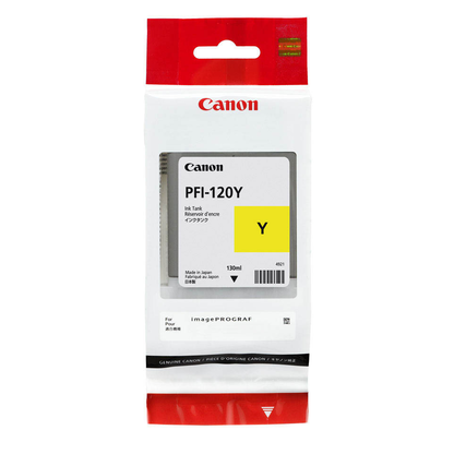 Artikelbild 2 für Canon PFI-120 Y gelb Druckerpatrone, Artikelnummer 909592