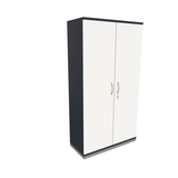 Artikelbild 1 für fm Aktenschrank Sidney, 4260429764594 lavagrau, weiß 4 Fachböden 100,0 x 44,2 x 186,9 cm, Artikelnummer 411654