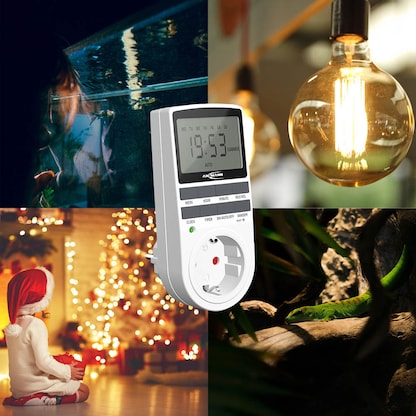 Artikelbild 6 für ANSMANN AES4 Zeitschaltuhr weiß, Artikelnummer 776114