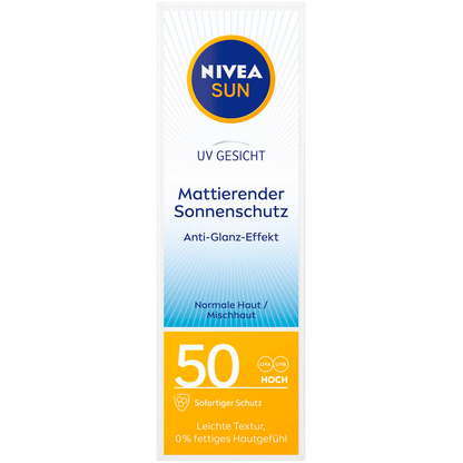 Artikelbild 3 für NIVEA SUN UV GESICHT Mattierender Sonnenschutz Sonnencreme 50,0 ml, Artikelnummer 577649