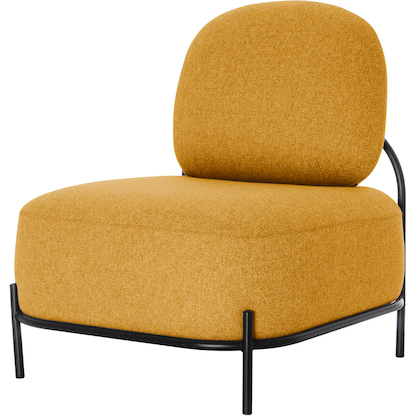 Artikelbild 2 für meet powered by PAPERFLOW Sessel ADMIRAAL gelb schwarz Stoff, 1 St., Artikelnummer 140002