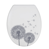 Artikelbild 1 für WENKO WC-Sitz mit Absenkautomatik Pusteblumen weiß, Artikelnummer 666047
