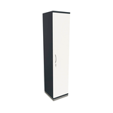 Artikelbild 1 für fm Aktenschrank Sidney, 4260429764655 lavagrau, weiß 4 Fachböden 40,0 x 44,2 x 186,9 cm, Artikelnummer 411704